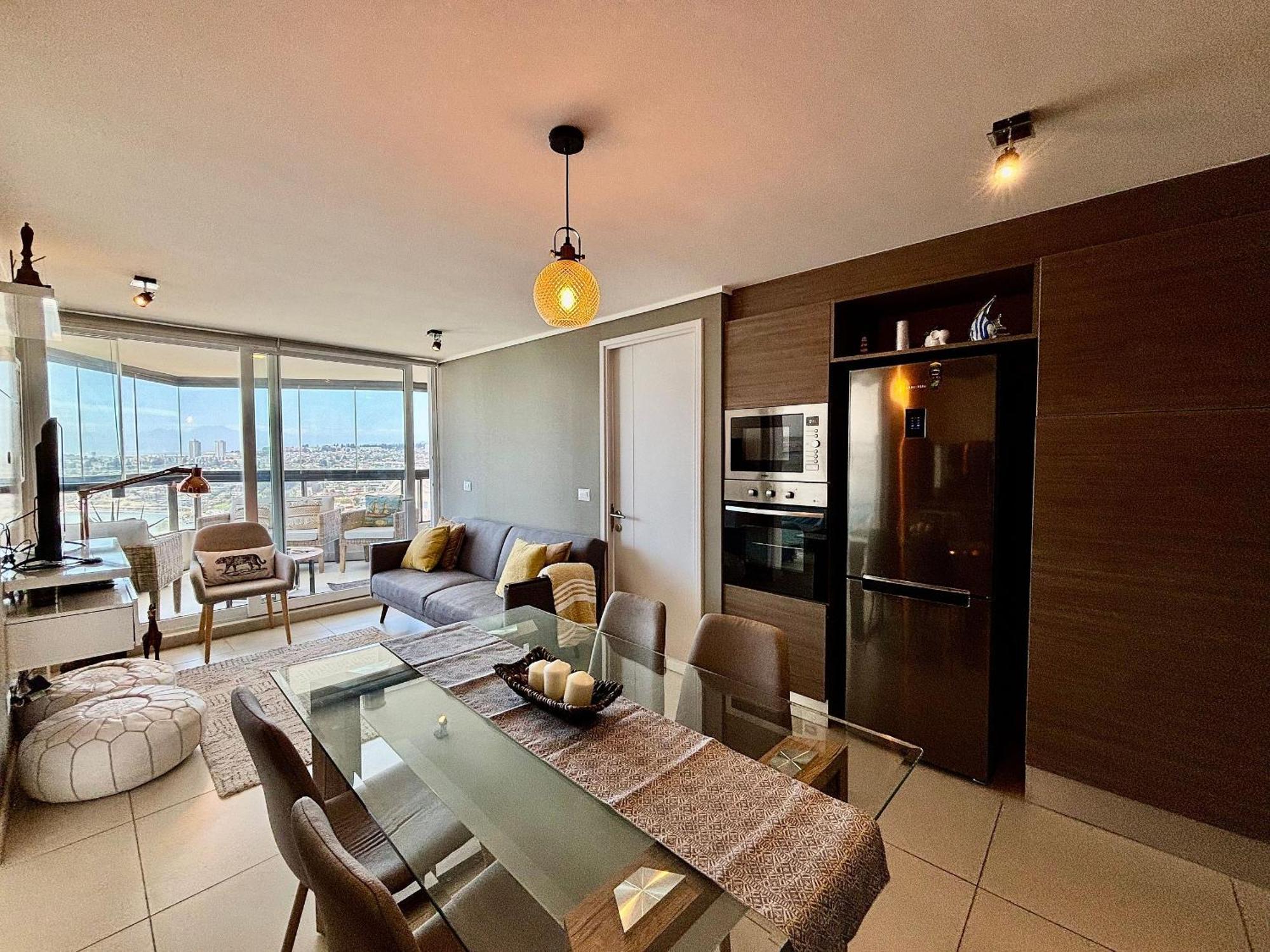 Apartamento Hermoso Y Moderno Depto, Concón